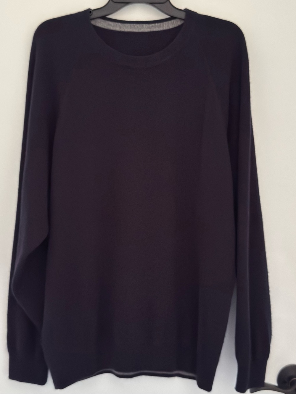 Kirkland Signature Preppy Academia Luxury100% Cashmere V-Neck Sweater XXL